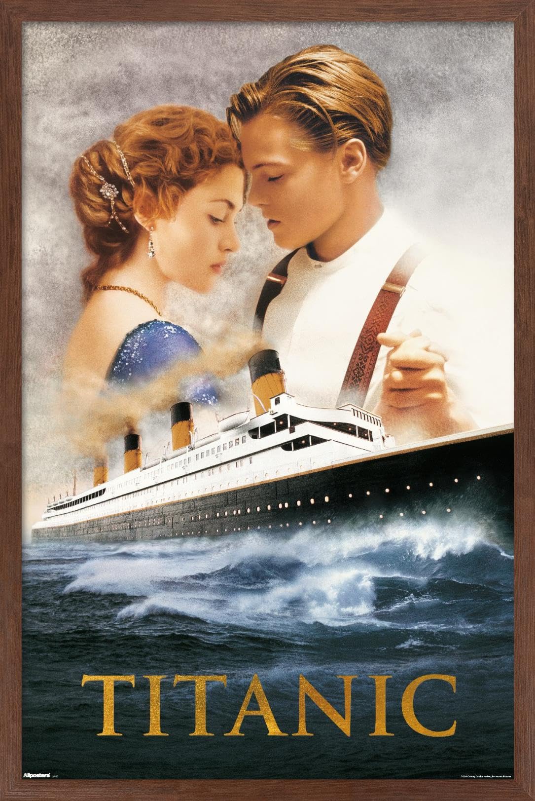Amazon.com: Titanic (1997) - Dance One Sheet Wall Poster, 34L