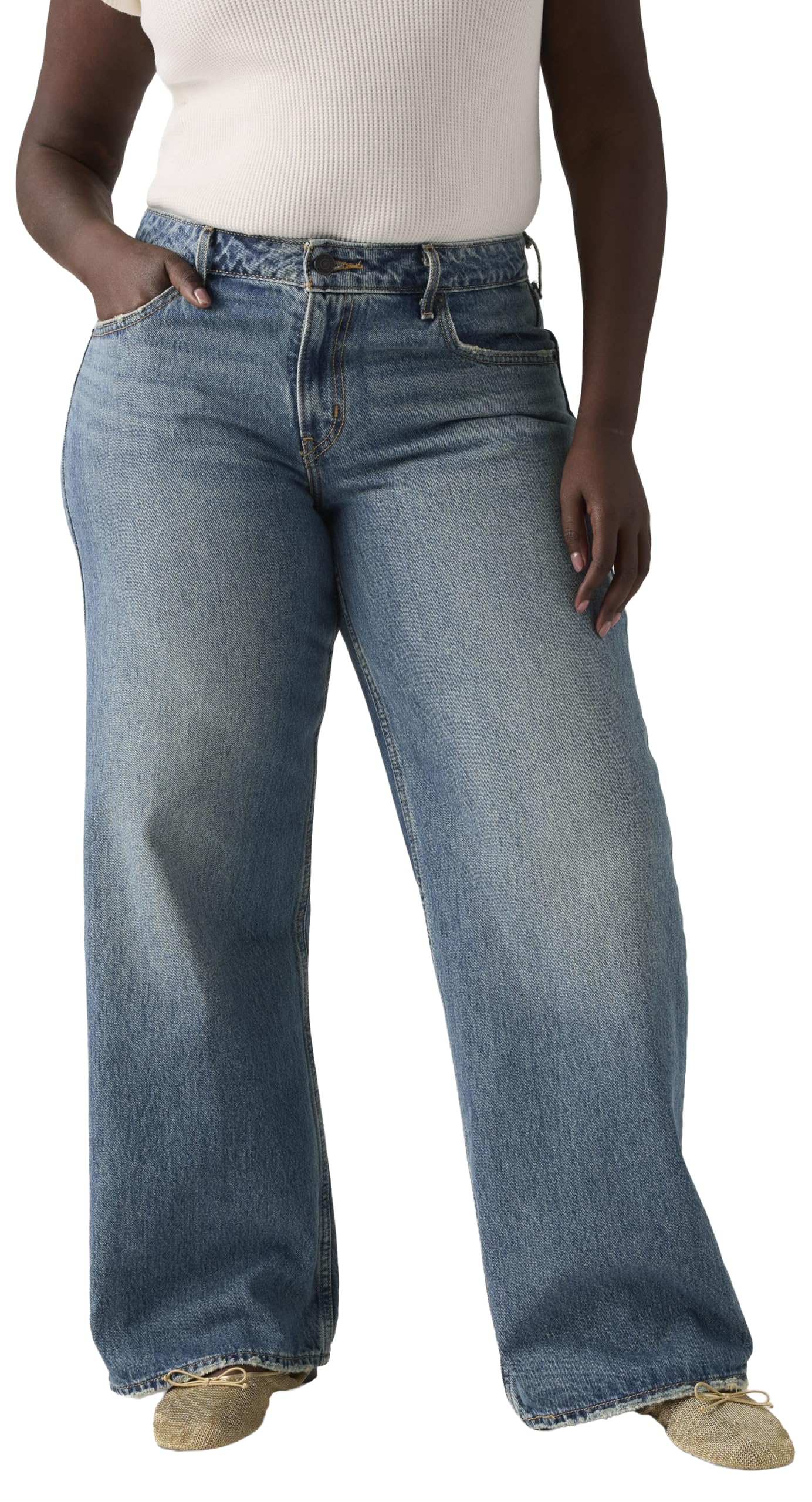 Levi's Low Loose Jeans Femme
