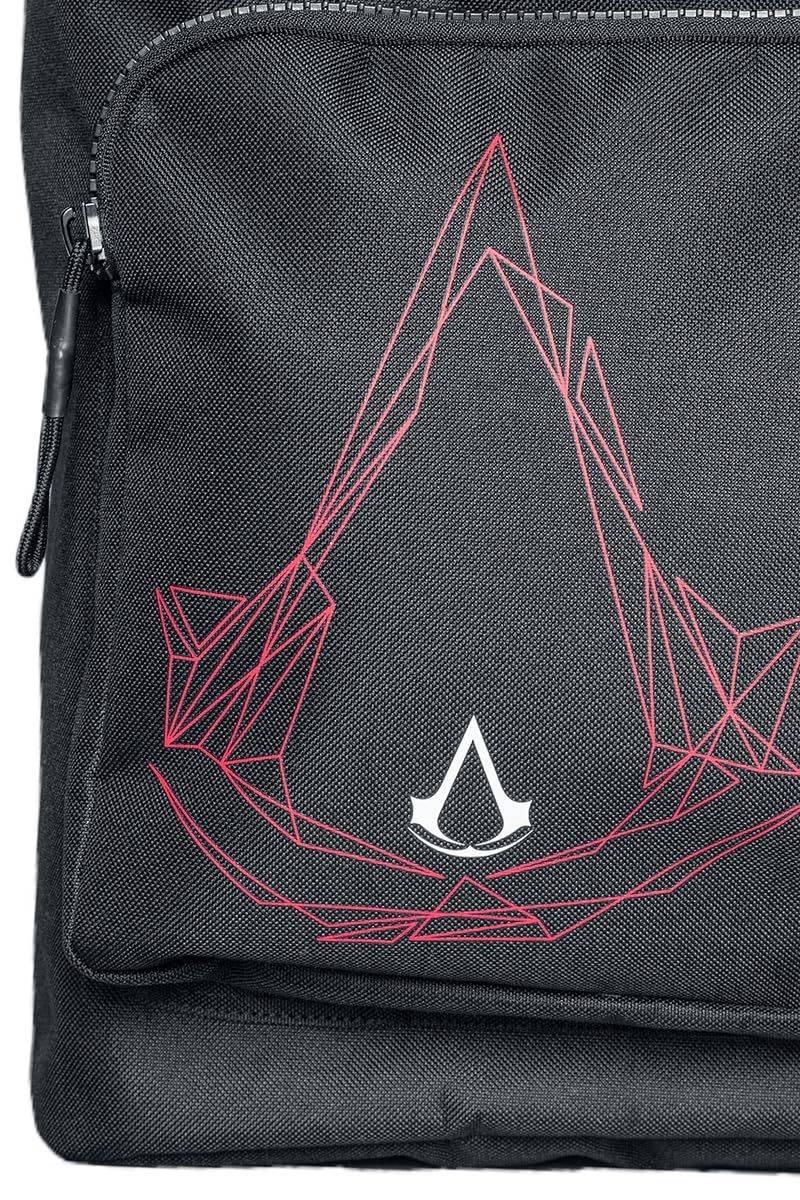 Assassin's Creed Unity Deluxe Rucksack, Unisex, mehrfarbig, Schwarz, Einheitsgröße