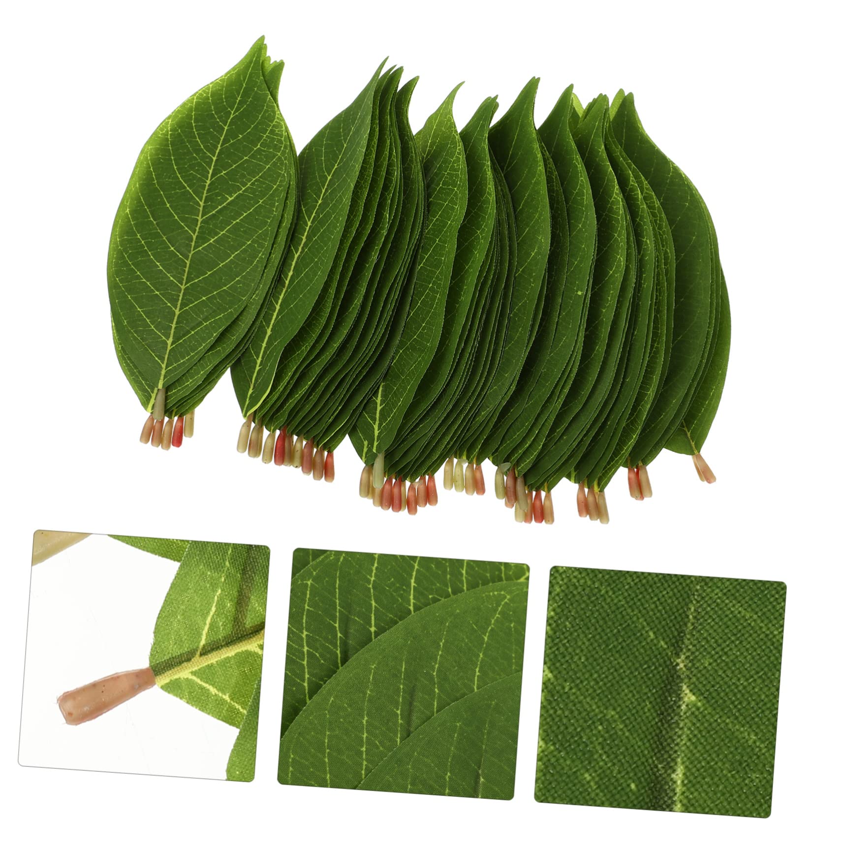 Alipis 150pezzi Foglie Di Magnolia Artificiali Pu Decorazioni Verdi Per Interni Foglie Simulato Per Composizioni e Decorazioni Feste Resistente e Facile Da Manutenere