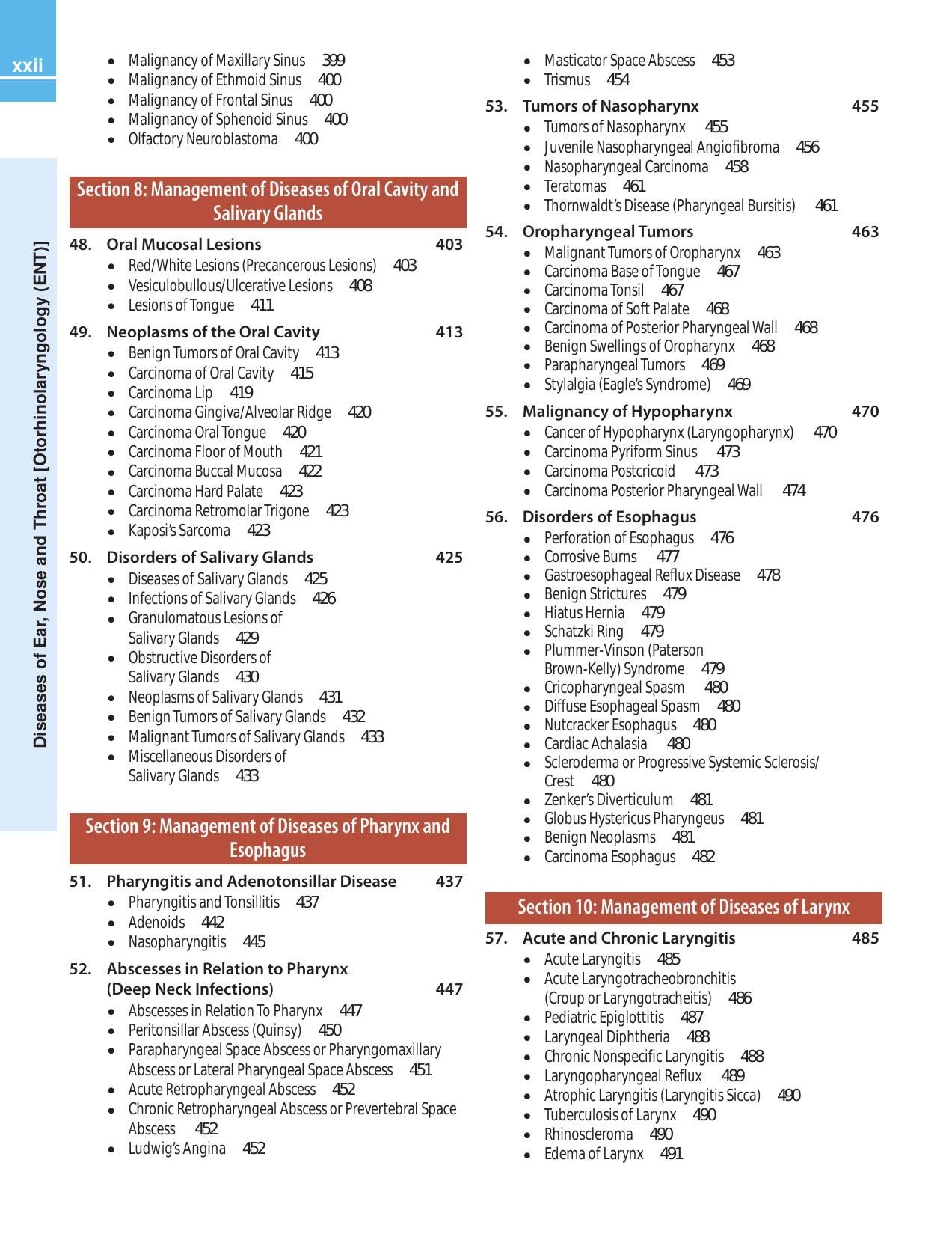 Diseases of Ear, Nose and Throat 3