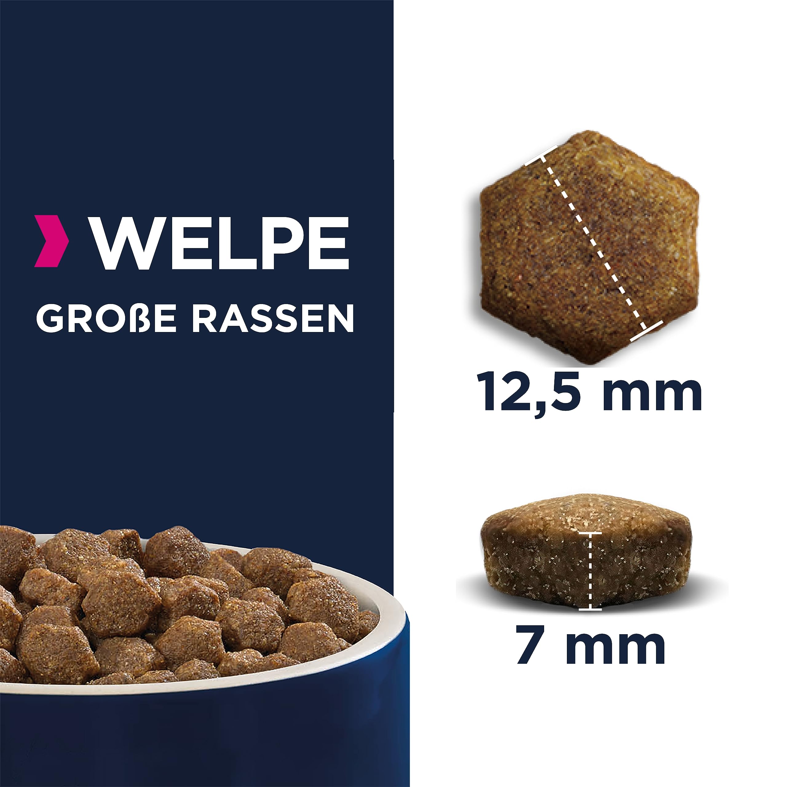 Eukanuba Welpenfutter getreidefrei mit Lamm für große Rassen - Trockenfutter ohne Getreide für Junior Hunde, 12 kg
