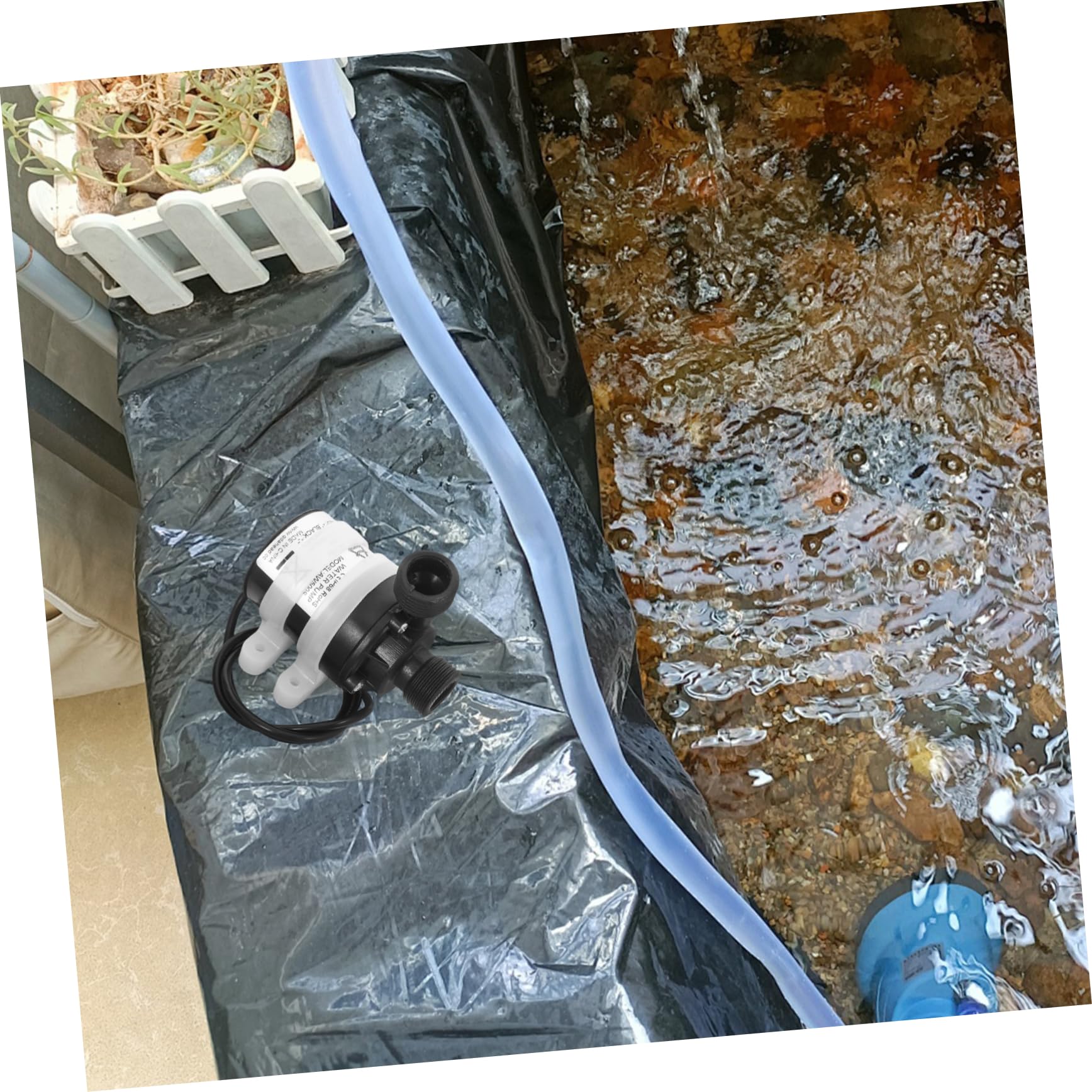 12v Pompa Sommersibile Per Circolazione Fontane e Pescicoltura Adatta Per Acquari e Laghetti Design Compatto e Facile Installazione