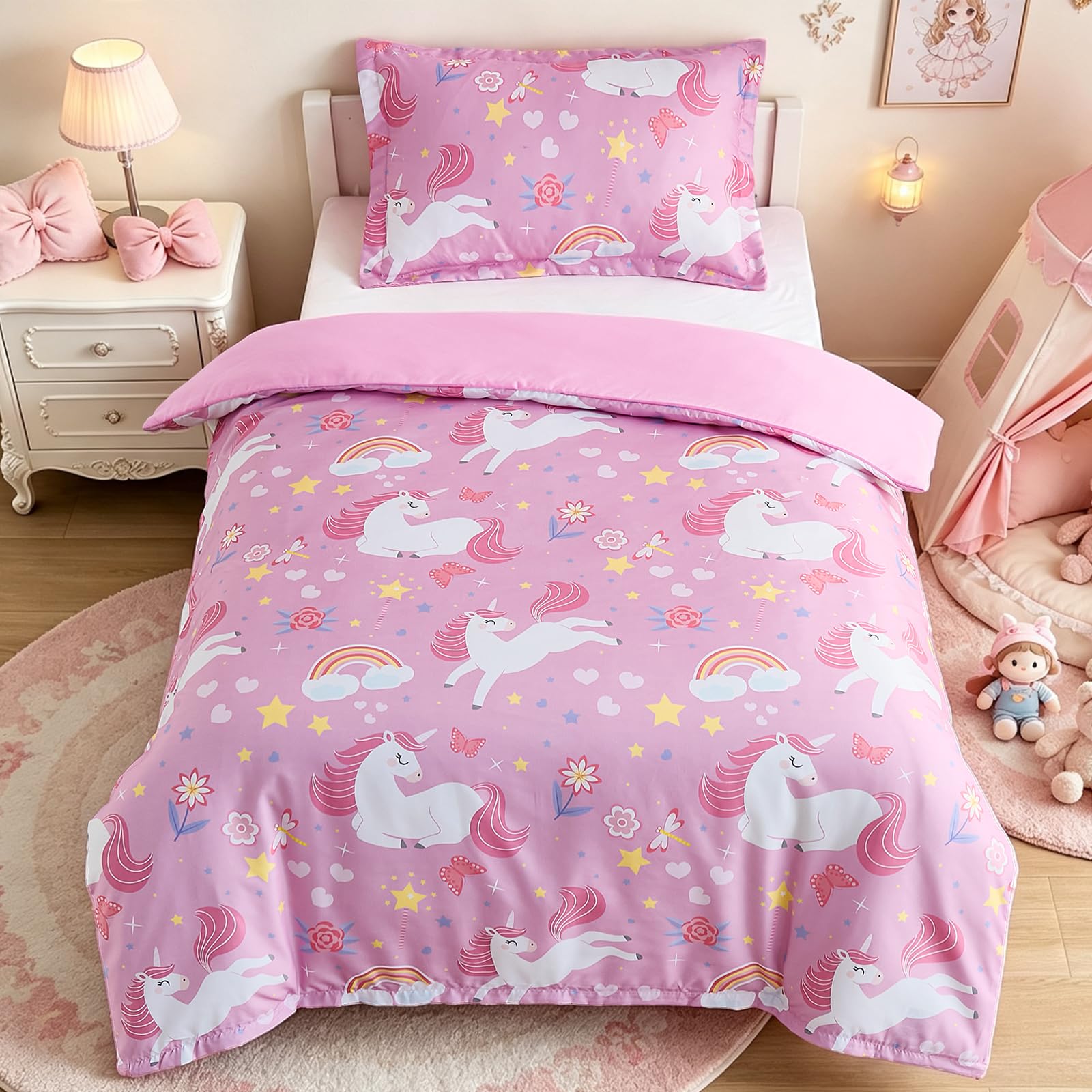 WONGS BEDDING Single Duvet Cover Set Microfibre Toddler Bedding Set โ image 1