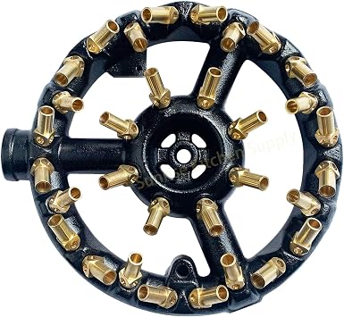 Commercial Use Jet Burner Sunrise Kitchen Supply Propane Gas (32 Tips)