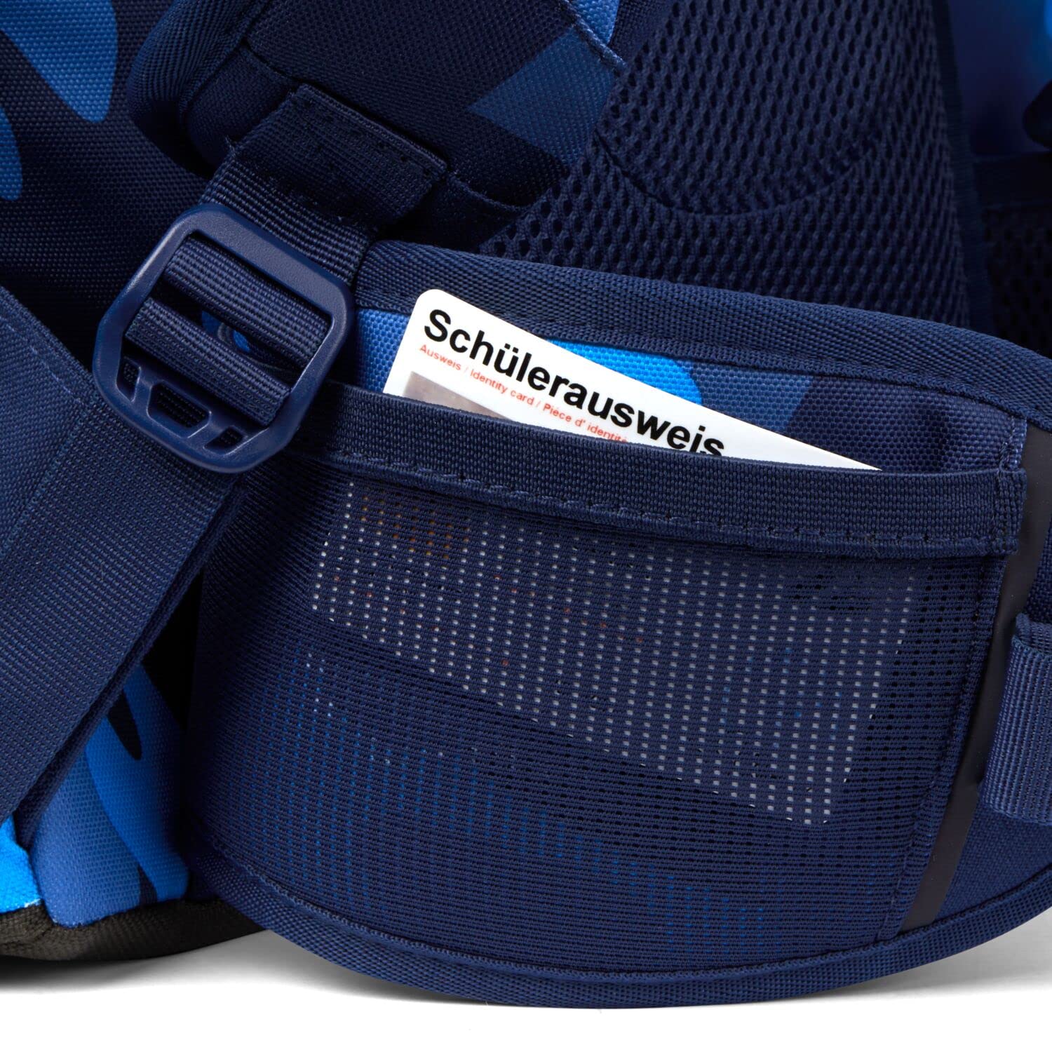 Satch Schulrucksack-Set PACK Troublemaker Blau 3-teilig