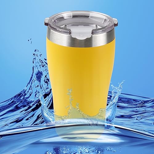 Miniatura 6 de Tahoe Trails - Vaso de acero inoxidable con aislamiento al vacío, doble pared, taza de viaje con tapa