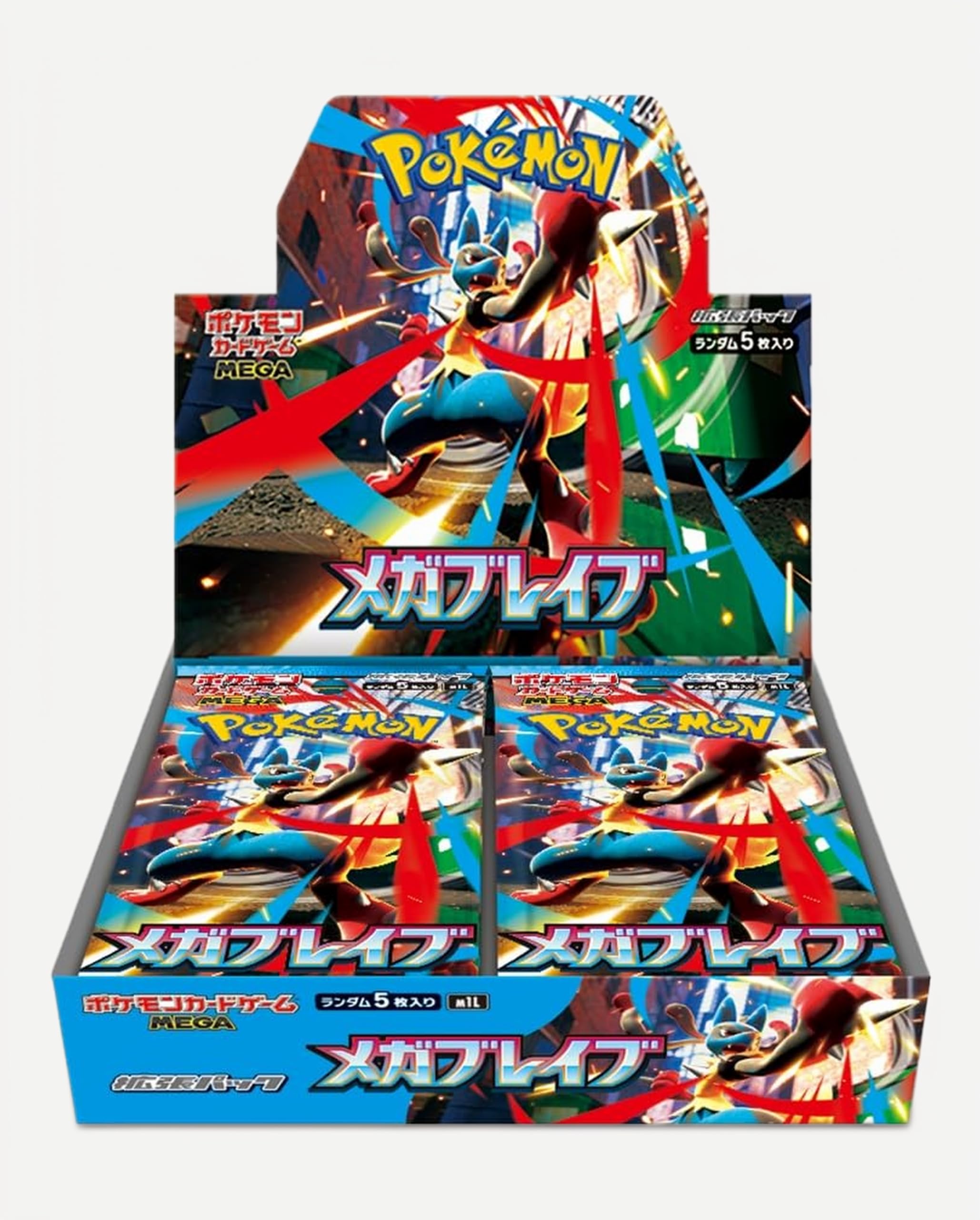 Amazon.co.jp: ポケモンカードゲーム MEGA 拡張パック メガブレイブ