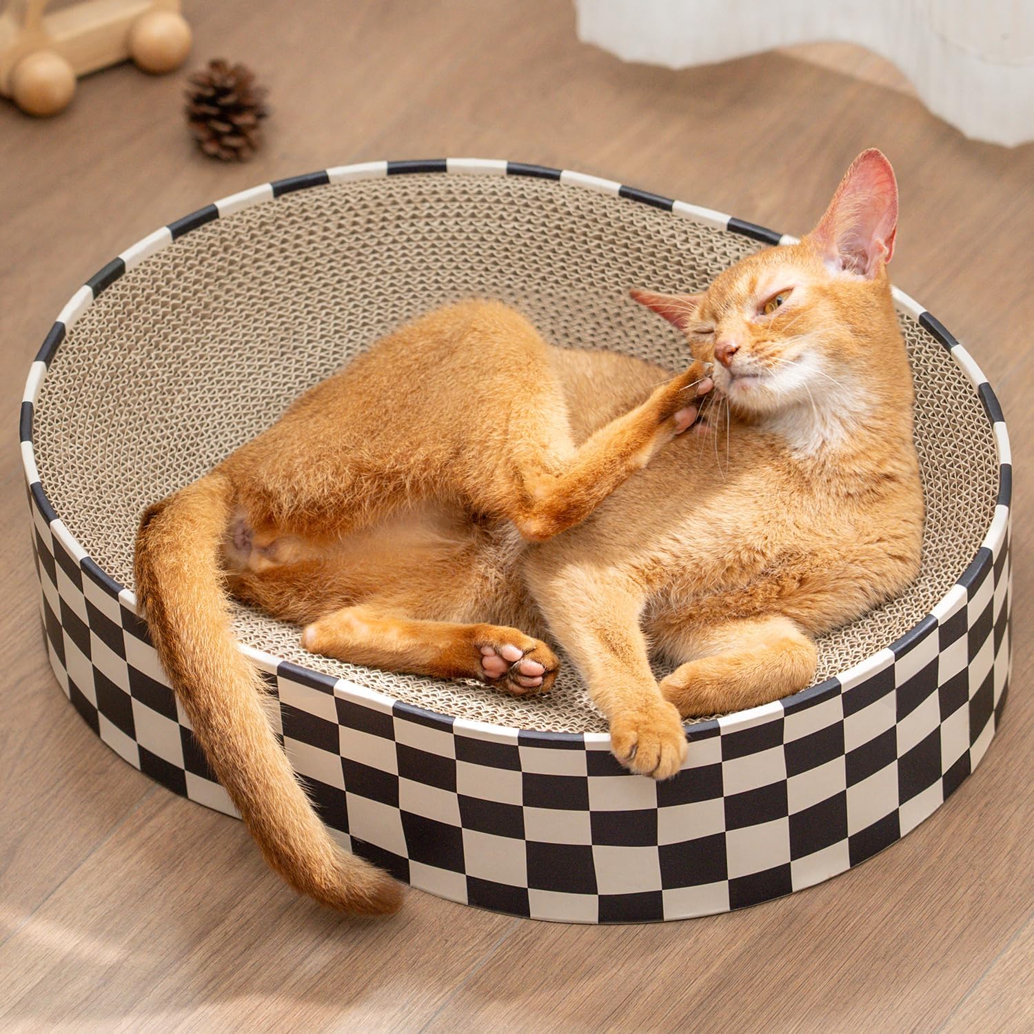 Cat Scratcher Scratching Bowl, Cat Scratch Bowl, Pet Scratch Board Bowl Cardboard For Cat Cat Scratcher I.164133402