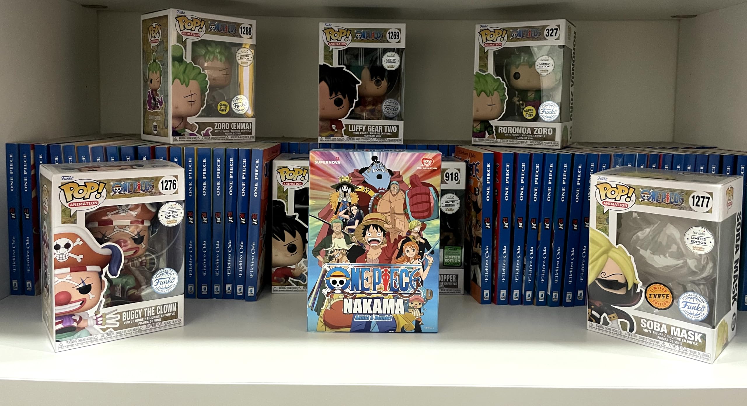 One Piece Nakama - Amici & Nemici - Gioco di carte cooperativo, 1-5 giocatori, 10+, Edizione in Italiano