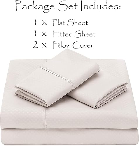 Miniatura 5 de Chanasya Juego de sábanas ultra suaves de 4 piezas, microfibra de percal hipoalergénica, sábana encimera y fundas de almohada, bolsillo profundo,