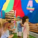 PCFING 20 Inch Number 4 Piñata Rainbow Candy Color with 30 Inch Piñata Stick Blindfold Confetti for Boy Girl Kids Birthday Party Decorations, Anniversary Celebration, Fiesta gallery image