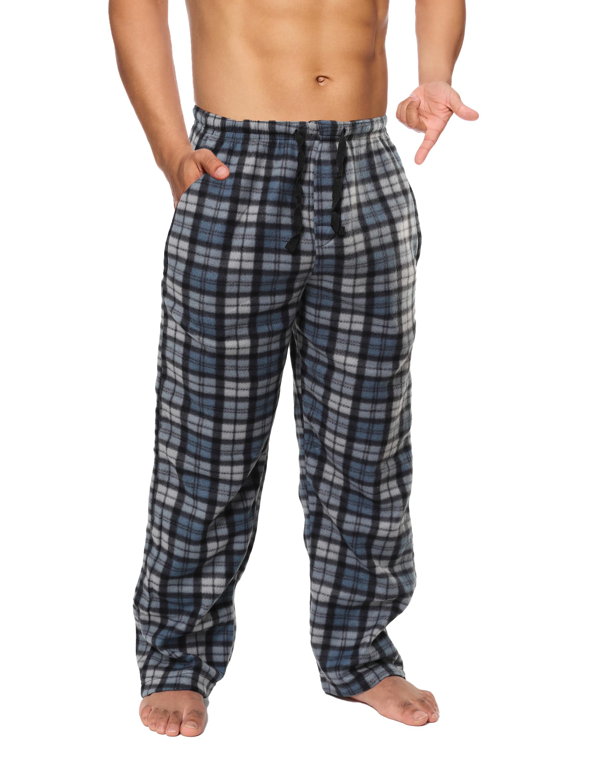 Grey & Navy Plaid