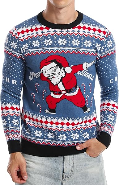 "Santa Dab" Funny Christmas Jumper for Men