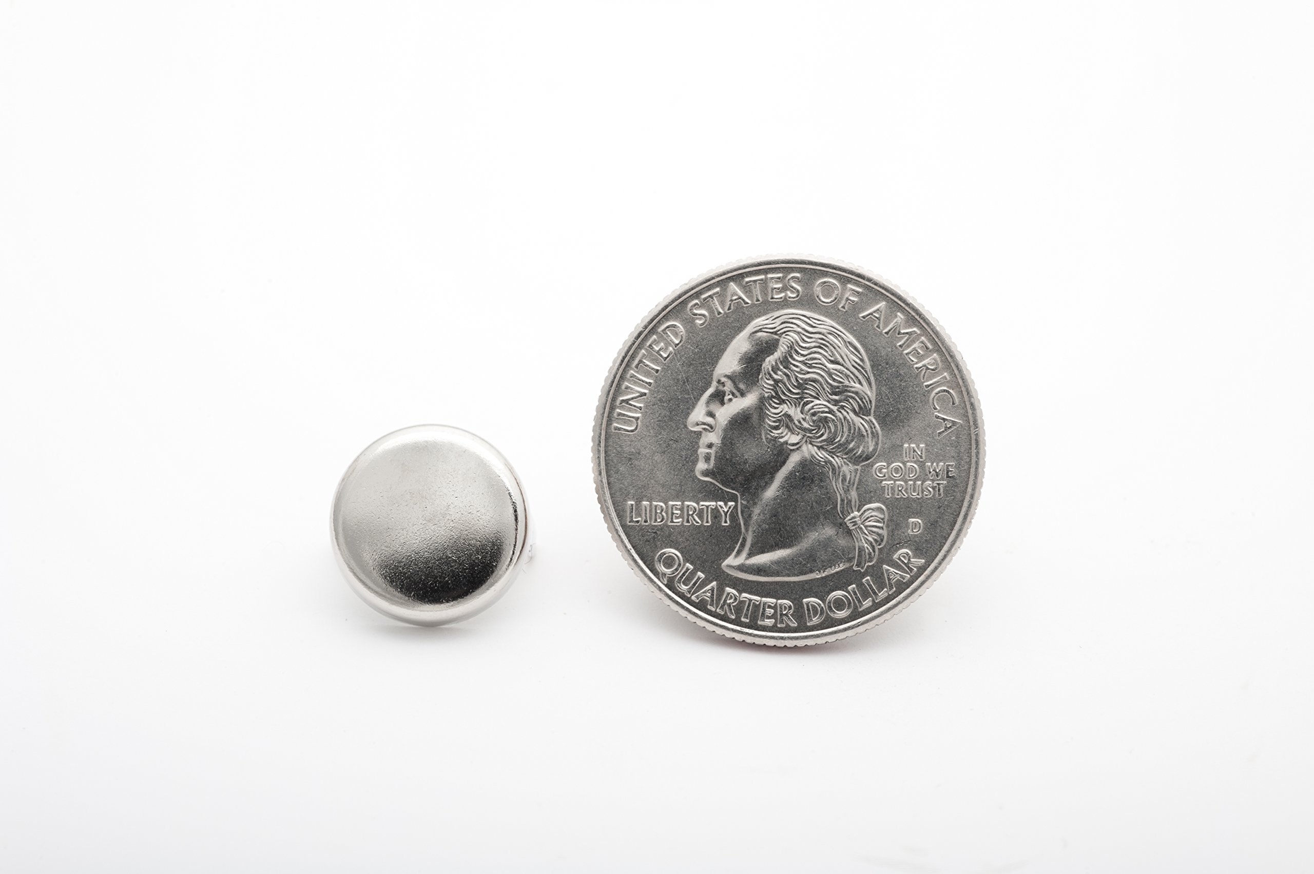 Amazon.com: StudsAndSpikes Silver Flat Circle Studs for Crafting