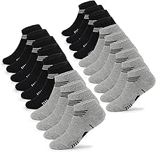 Falechay 10 Paar Sneaker Socken Kinder Kurze Kindersocken Trainer Socken Baumwolle für Jungen Mädchen