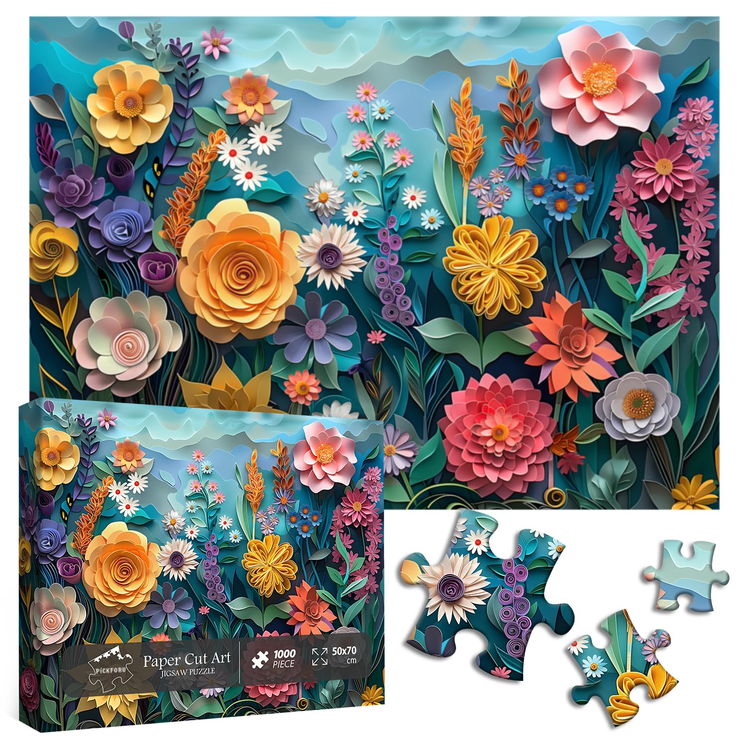 Fiori Colorati Puzzle Per Adulti 1000 Pezzi Bellissima Pianta Da Giardino Floreale Puzzle Floreali Puzzle Utensili Primaverili Tulipano Il Puzzle~p135069491