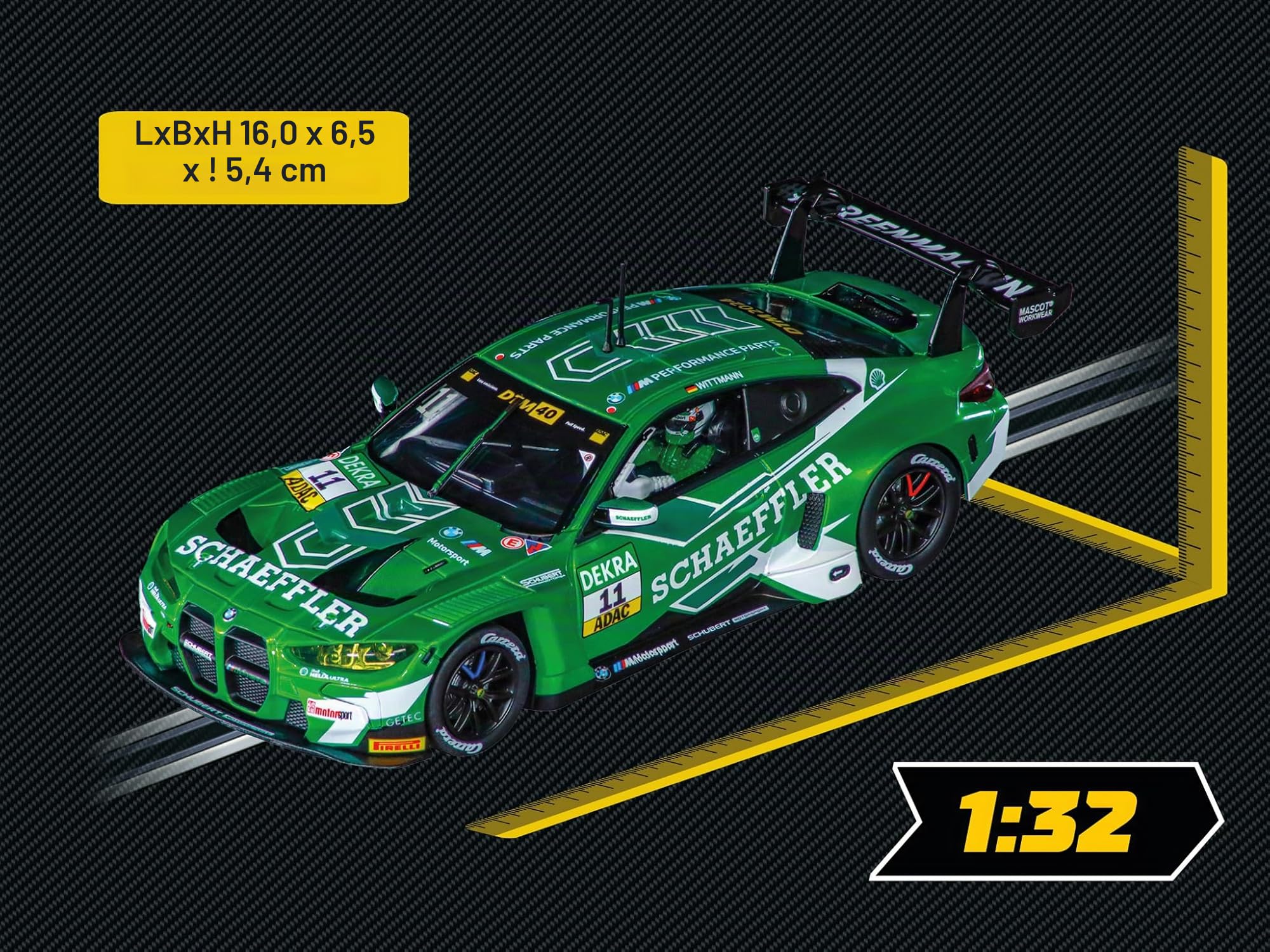 Carrera BMW M4 GT3 'Schubert Motorsport, No. 11' DTM 2024, DIGITAL 132 Bahn, ab 8 Jahren