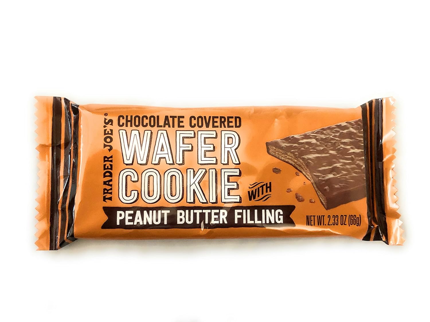 Trader Joe’s Chocolate Covered Wafer Cookies with Peanut