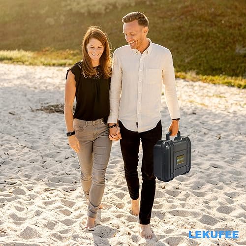 Miniatura 6 de Lekufee Funda rígida impermeable pequeña para DJI Mini 3 Pro/3 Drone Accesorios (solo funda, no para DJI RC)