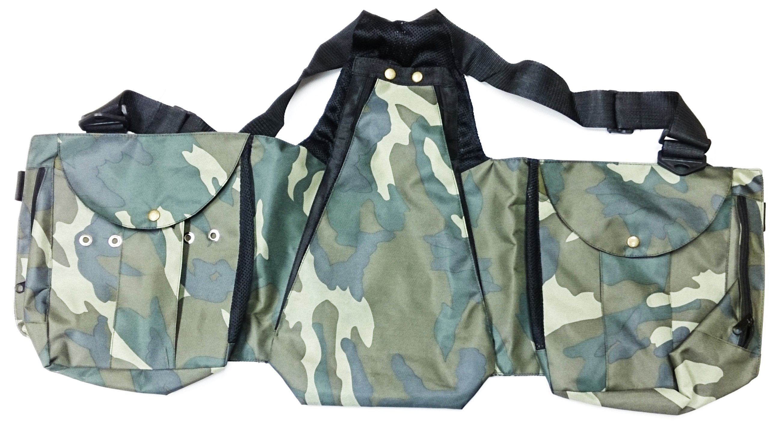 Starlingukpk Green Quality Falconry Vest/Hunting Vest,Hawking, Bird Handling Codura Vest Size Large