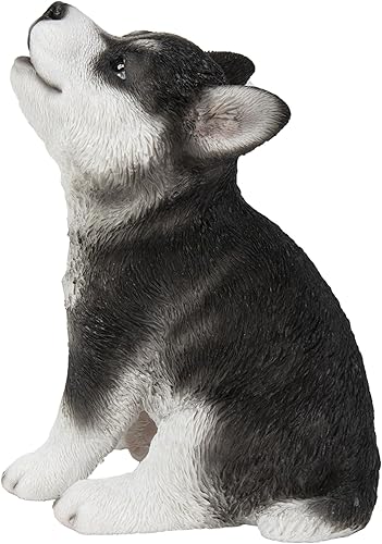 Hi-Line Gift Ltd. Husky Siberiano Cachorro Aullando disponible en Yaxa Costa Rica