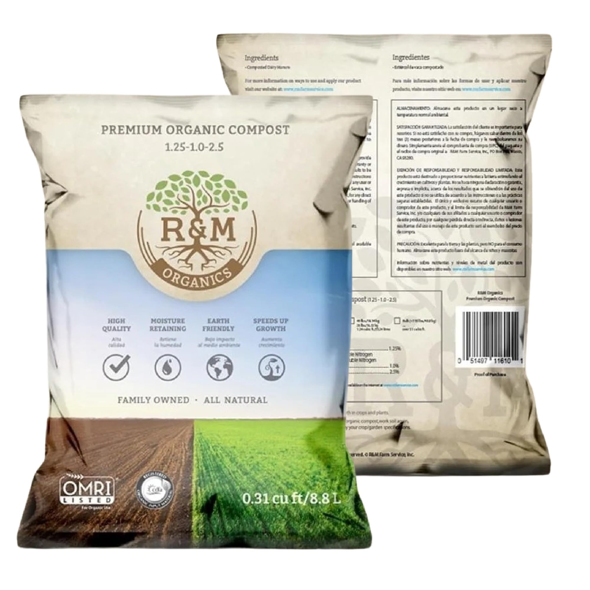 R&M Organics Premium Organic Compost