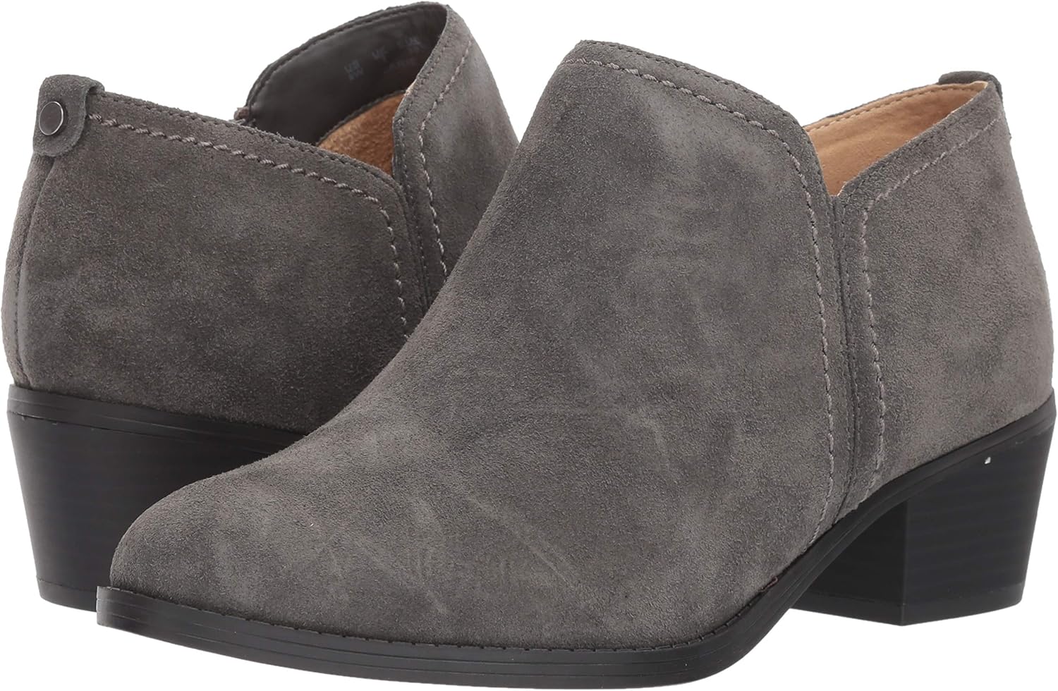 Zarie leather ankle booties Clearance