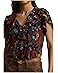 Lauren Ralph Lauren Floral Ruffle-Trim Georgette Blouse - #3 of 4