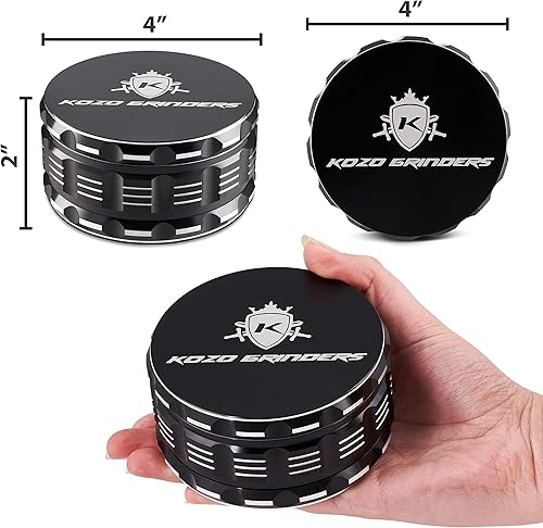 Miniatura 2 de Molinillo de especias (4" dorado)