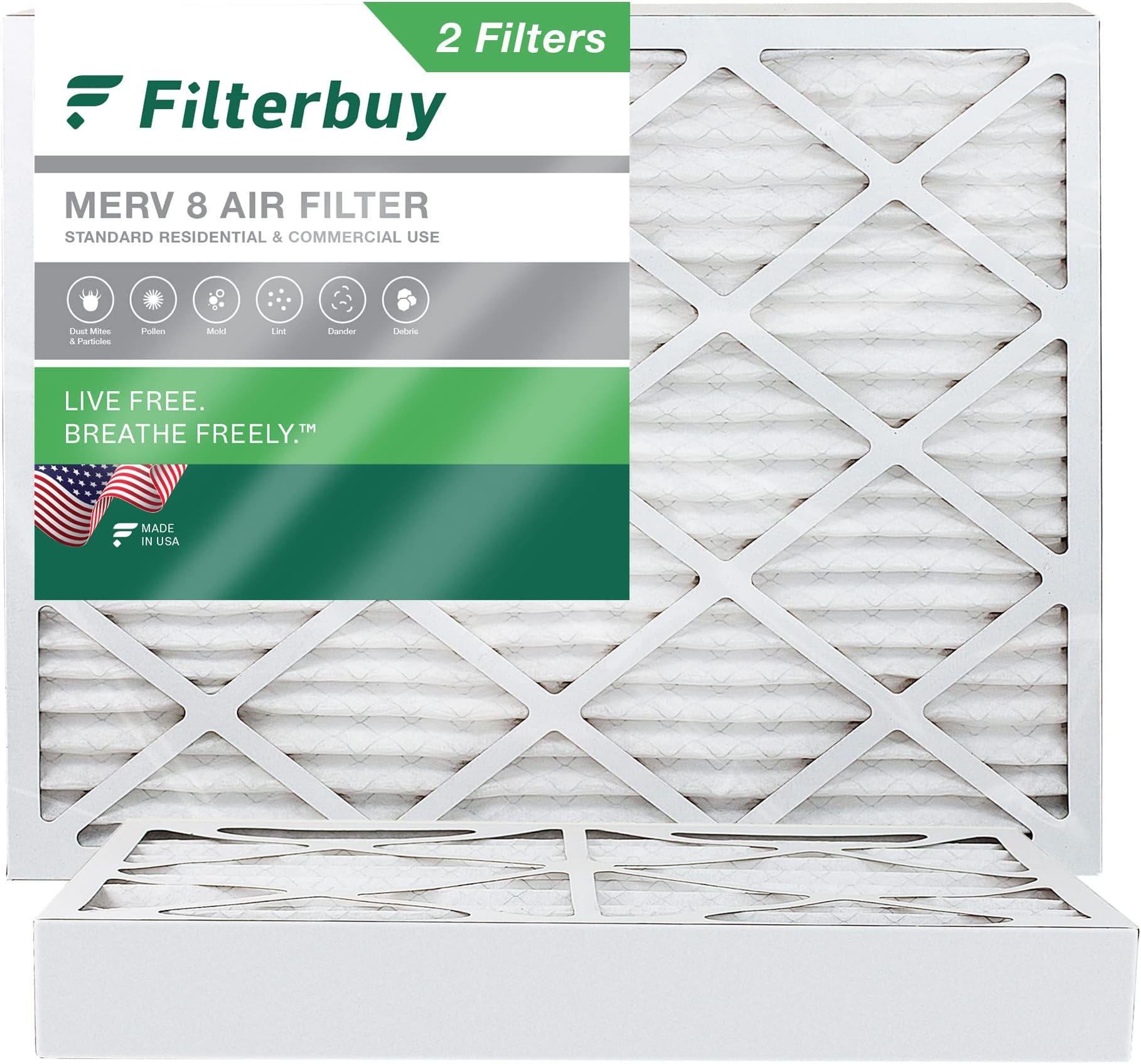 Trane FLRQB5AH18M11 MERV 11 QuikBox Filter 17.5"x20"x4.70" 2Pack