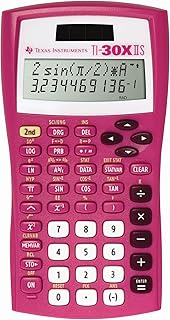 Texas Instruments TI-30X IIS 2-Line Scientific Calculator, Pink