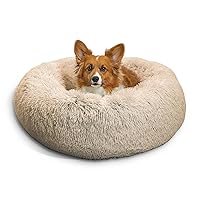 Best Friends by Sheri The Original Calming Donut Bed - Letto a ciambella per cani e gatti