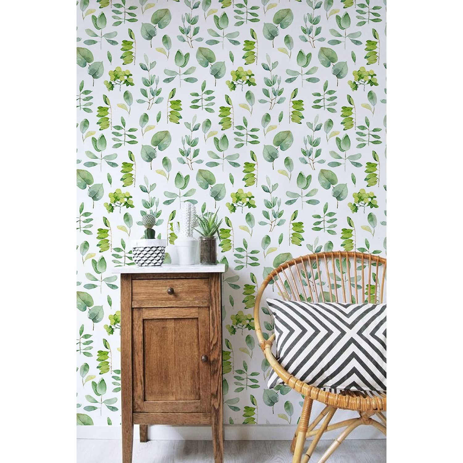Papier peint repositionnable feuilles 312x219 cm pour masquer les défauts des murs