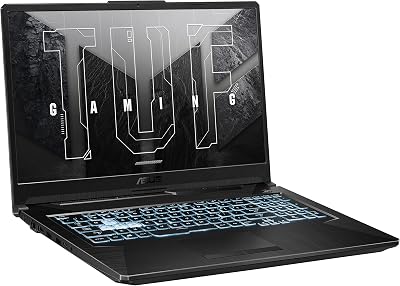 ASUS TUF Gaming A17 (2023) Gaming Laptop, 17.3” FHD 144Hz IPS-Level Display, NVIDIA® GeForce RTX™ 2050, AMD® Ryzen™ 5 7535HS, 86GB DDR5, 512GB PCIe Gen4 SSD, Wi-Fi 6, Windows 11, FA706NF-RS51