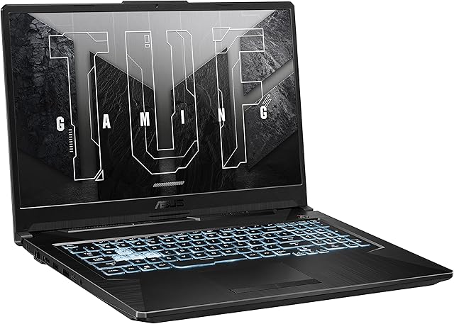 ASUS TUF F17 Gaming Laptop, 17.3" 144Hz FHD IPS-Type Display, Intel Core i5-11400H Processor, GeForce RTX 3050, 8GB DDR4 RAM, 512GB PCIe SSD, Wi-Fi 6, Windows 11 Home, FX706HCB-ES51,Graphite Black