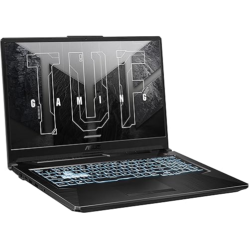 ASUS TUF Gaming A17 (2023) Gaming Laptop, 17.3” FHD 144Hz IPS-Level Display, NVIDIA® GeForce RTX™ 2050, AMD® Ryzen™ 5 7535HS, 86GB DDR5, 512GB PCIe Gen4 SSD, Wi-Fi 6, Windows 11, FA706NF-RS51
