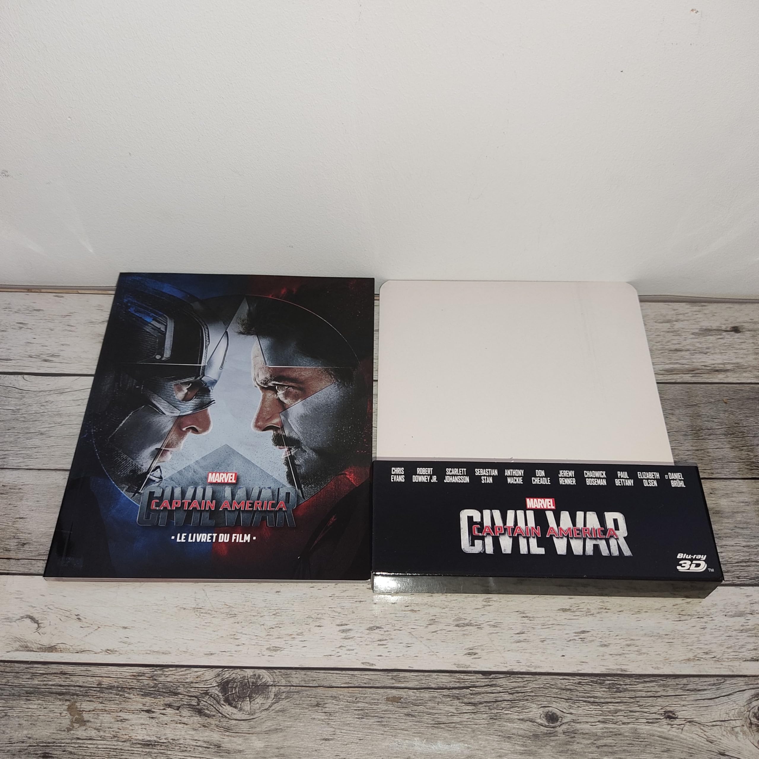 Captain America - Civil War - 3d+2d - Steelbook [Blu-ray]