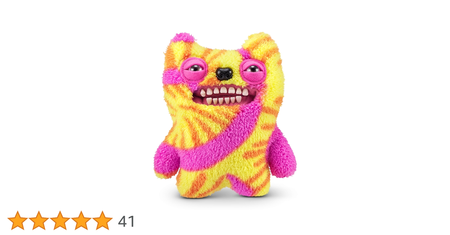 9本の歯を持つぬいぐるみ Amazon.co.jp: Fuggler Laboratory Misfits 9インチ ぬいぐるみ