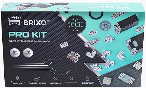 Dakott PRO-KIT, bloques de construcción de conducción de electricidad, totalmente compatible con todos los LegoBricks y modelos. Conoce BRIXO - Un