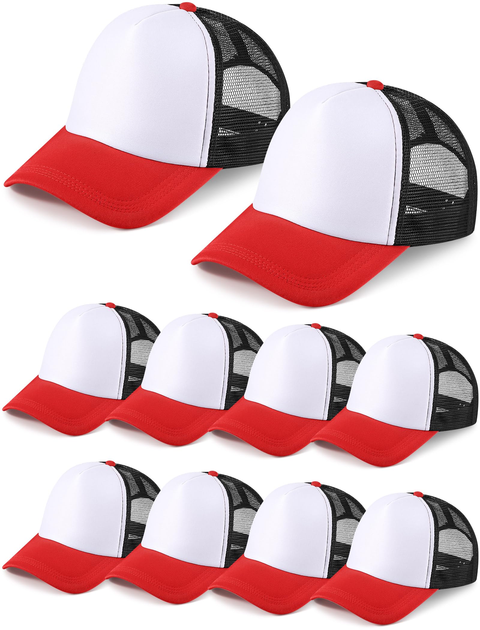 Blank Hats Trucker Hat Supplier 10 Pcs Sublimation Blank