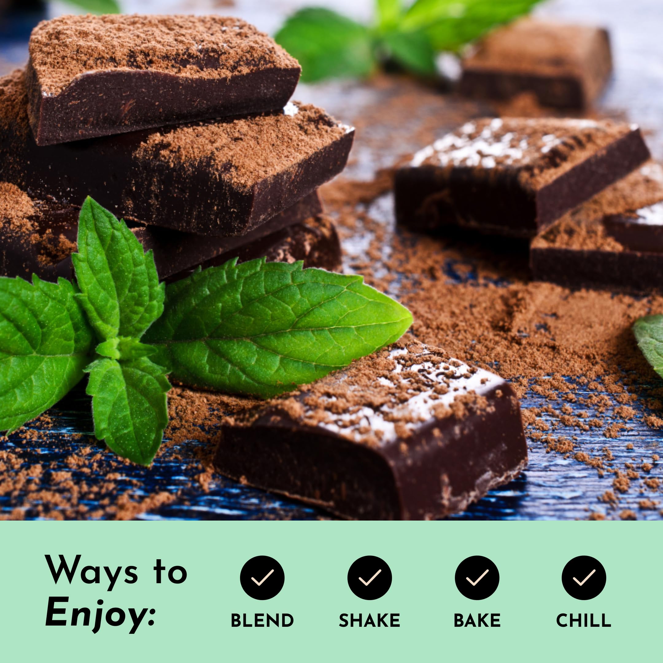 JUST INGREDIENTS Mint Chocolate Protein Powder - Grass-Fed Whey - 30 Serv — Amazon image 6