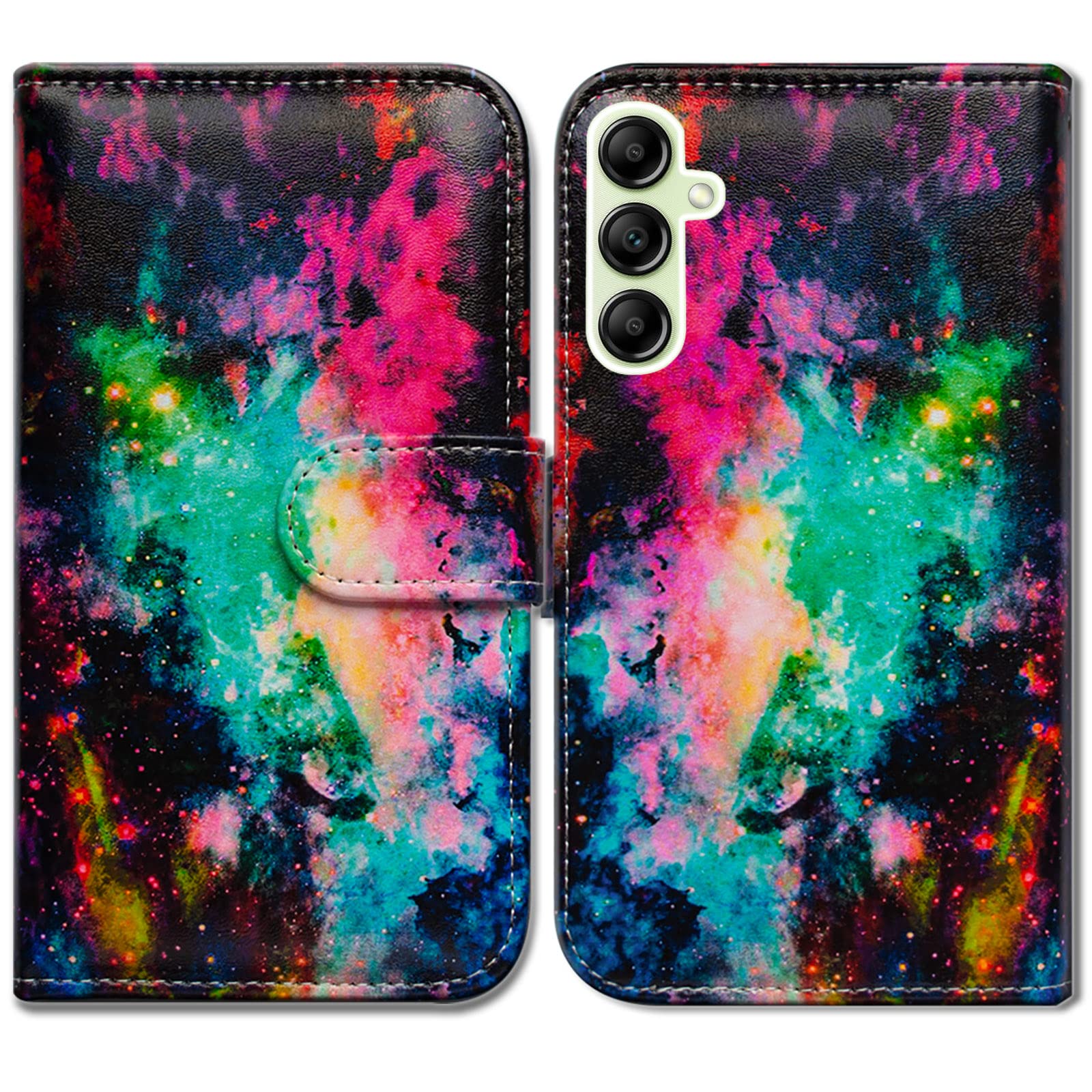 Bcov Funda para Galaxy A14 5G, funda de piel con tapa para teléfono con ranura para tarjetas, soporte para Samsung Galaxy A14 5G