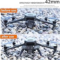 Vista 3 de Mavic 3 Pro Landing Gear Leg Kit extendido plegable para DJI Mavic 3 Pro RC Cámara Drone Accesorios Extensor de altura Extensiones protector