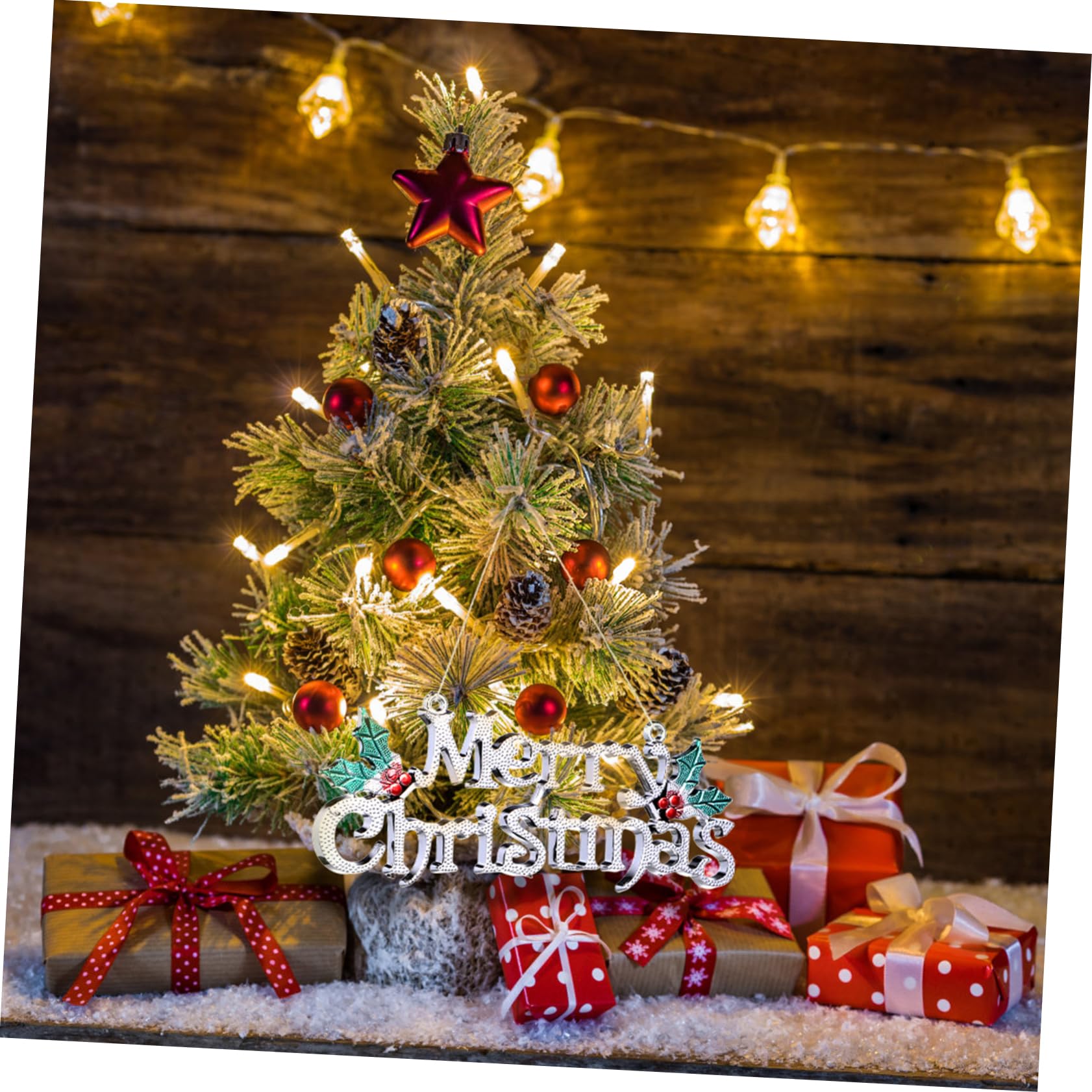 12piezas Colgantes De Puerta De Navidad Merry Christmas Decoraciones y Originales