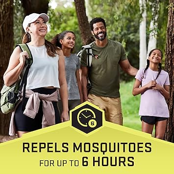 Repel Plant-Based Lemon Eucalyptus Insect Repellent 4 Ounces, Repels Mosquitoes Up To 6 Hours, 6-Pack
