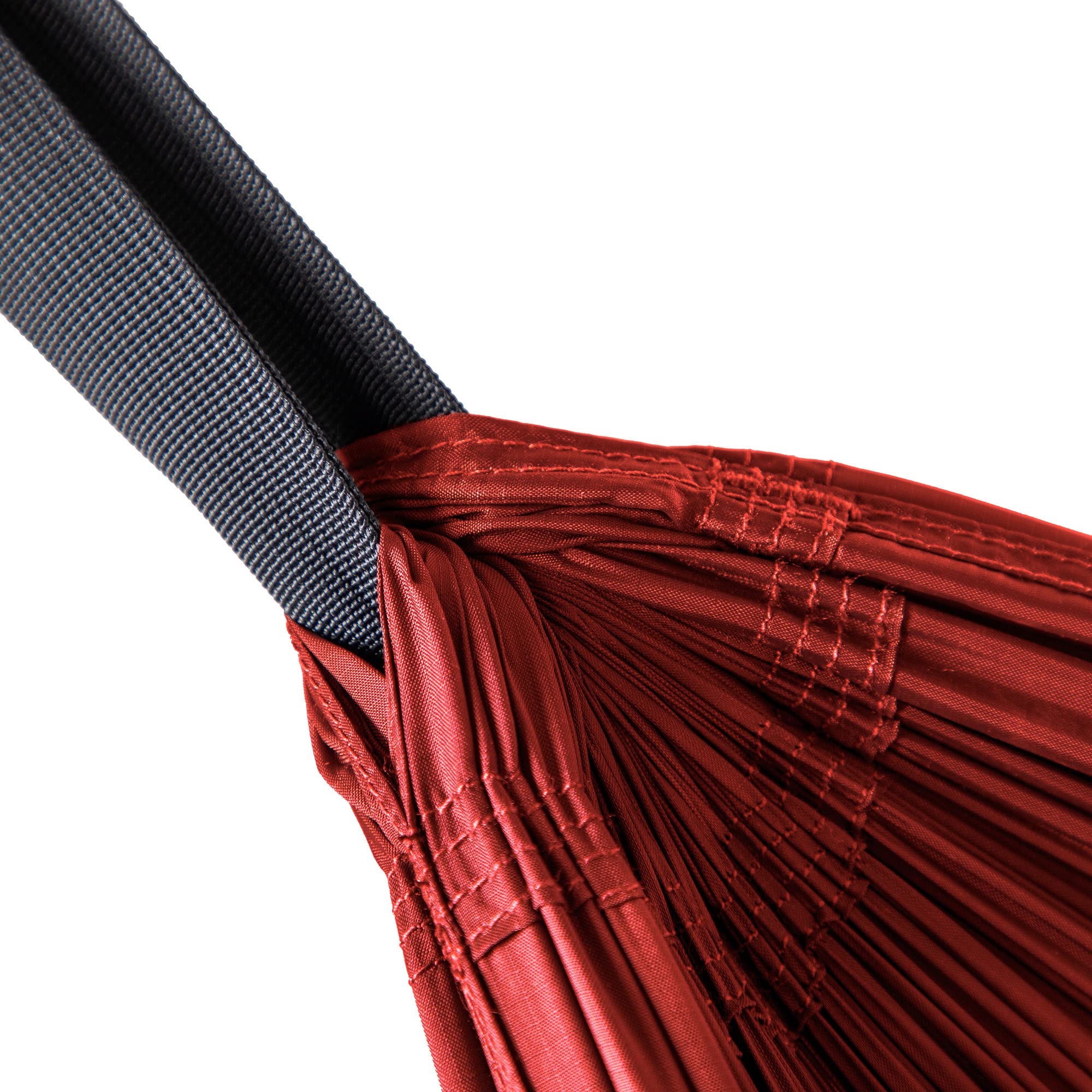 Tatonka Hammock Double - Superleichte Outdoor-Hängematte für 2 Personen - Inklusive Befestigungsset (2X Gurtbänder / 2X Karabiner) - Belastbar bis 180 kg - 290 x 190 cm