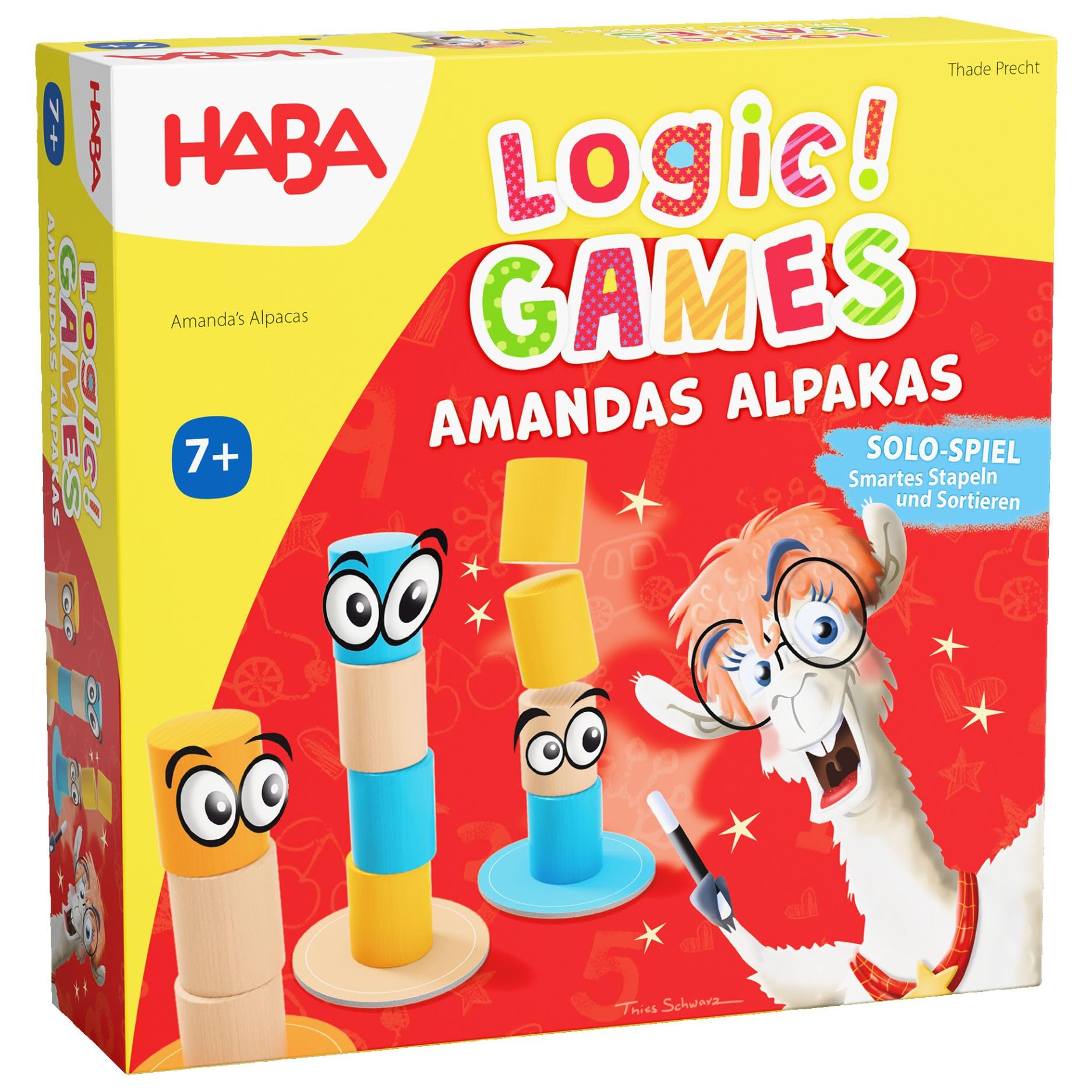 HABA Logic! Amandas Alpakas – Sortierspiel aus Holz