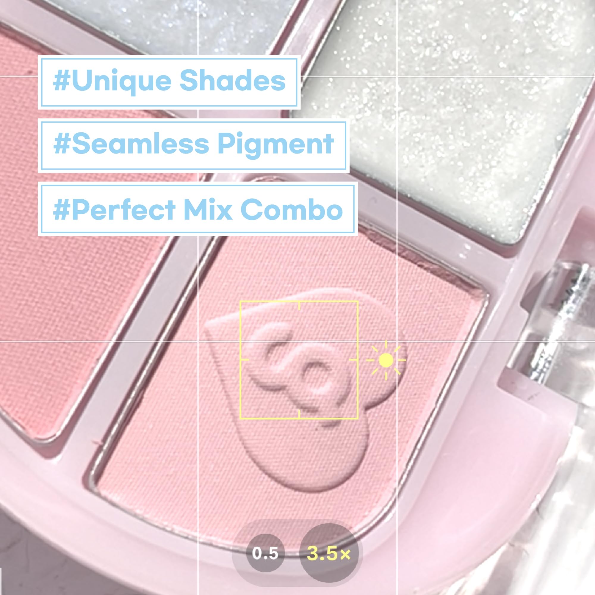 COLORGRAM TINTIN DORY EYESHADOW PALETTE 05 FAIRY DORY | 4 Color Compact Palette with Silky Smooth Texture | Travel-Friendly Collectible with Vibrant Shades | Ideal for Daily Glam or Bold Looks | Vibrant Shades, Silky Smooth Texture, Travel-Friendly, Daily Glam, Bold Looks, Collectible