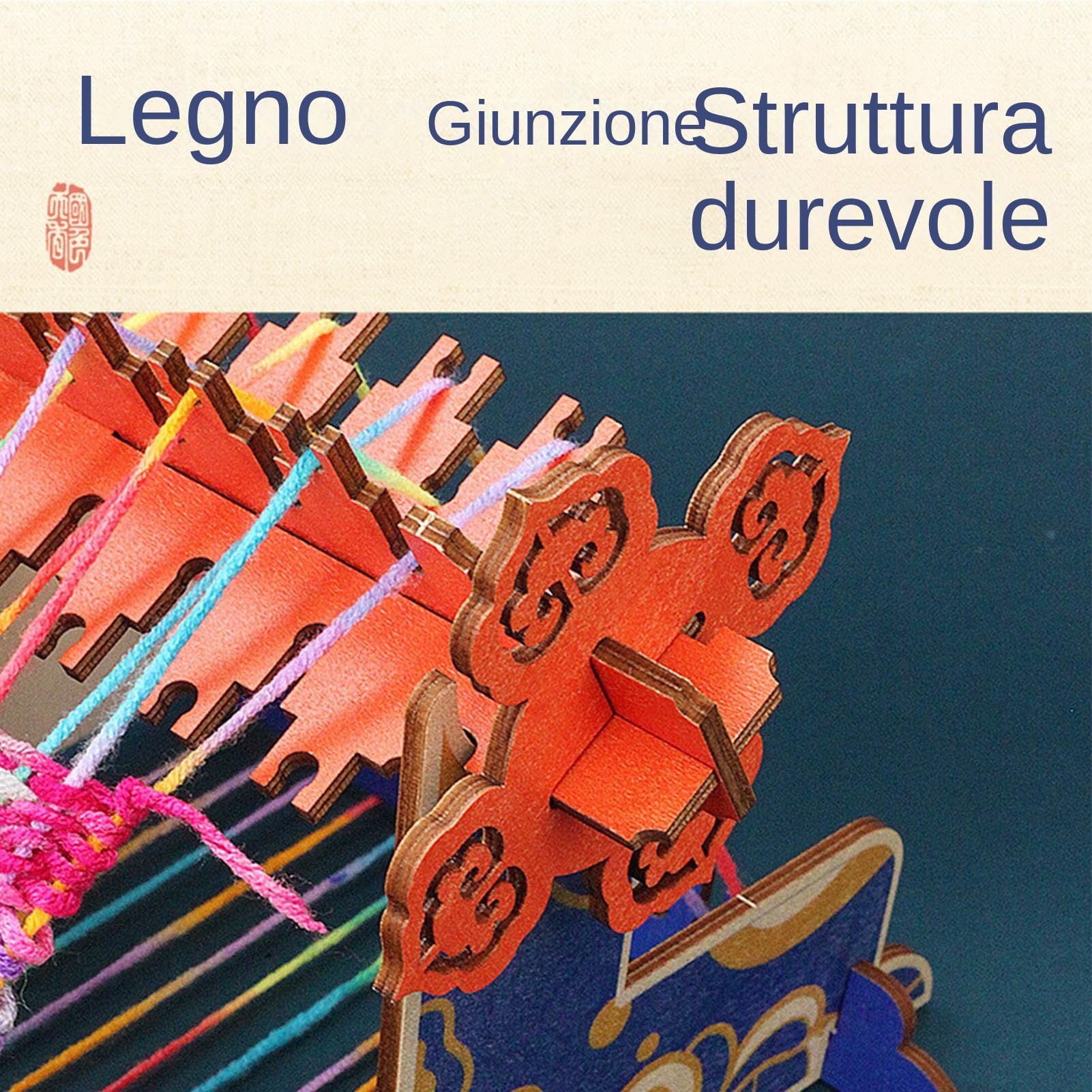 Ruwshuuk Kit Tessitura per Bambini Attività con Anelli per Presine e Maglia | Artistici Per Creare Borse Per Telefono, Portatazze, Braccialetti, Sciarpe Per Animali E Sottobicchieri